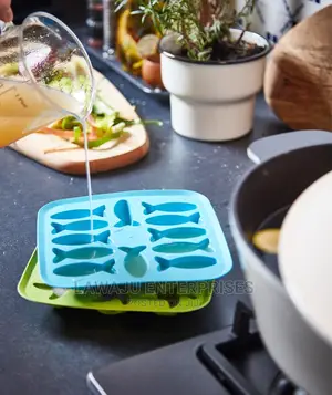 Ikea Silicon Ice Tray- Sea Cubes