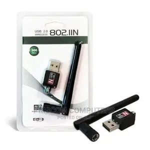 Wifi Adapter With Antennae- 600MPS USB