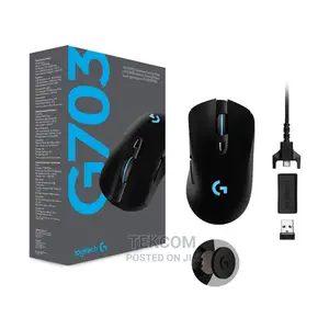 Logitech Lightspeed Wireless Gaming Mouse G703 With HERO