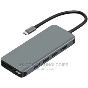 Green Lion Gn12in1hub 12 in 1 Usb-C Hub