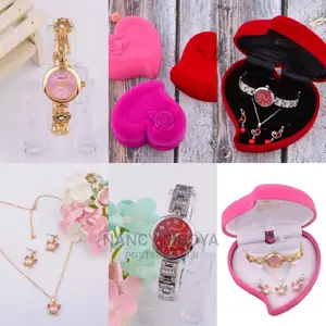 Perfect Design Necklace Earring Jewelry Alloy Watch Gift Set