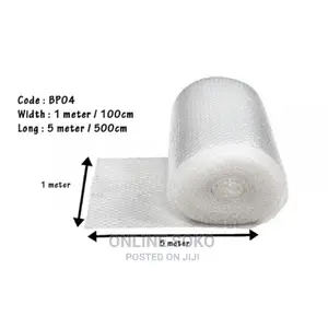 All-Purpose Packaging Bubble Wrap - 5M