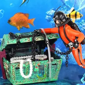 Sea Treasure Frogman Oxygenation Decor