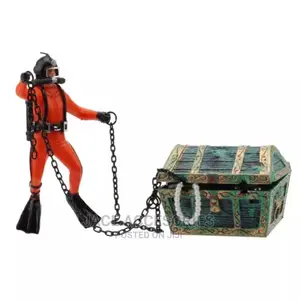 Resin Diveman Treasure Hunting Decor