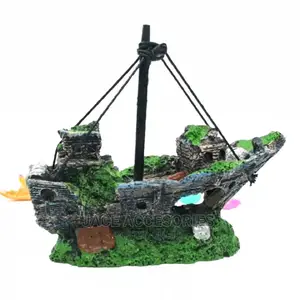 Shipwreck Acquarium Decoration
