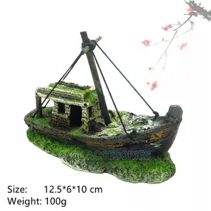 Shipwreck Acquarium Decoration