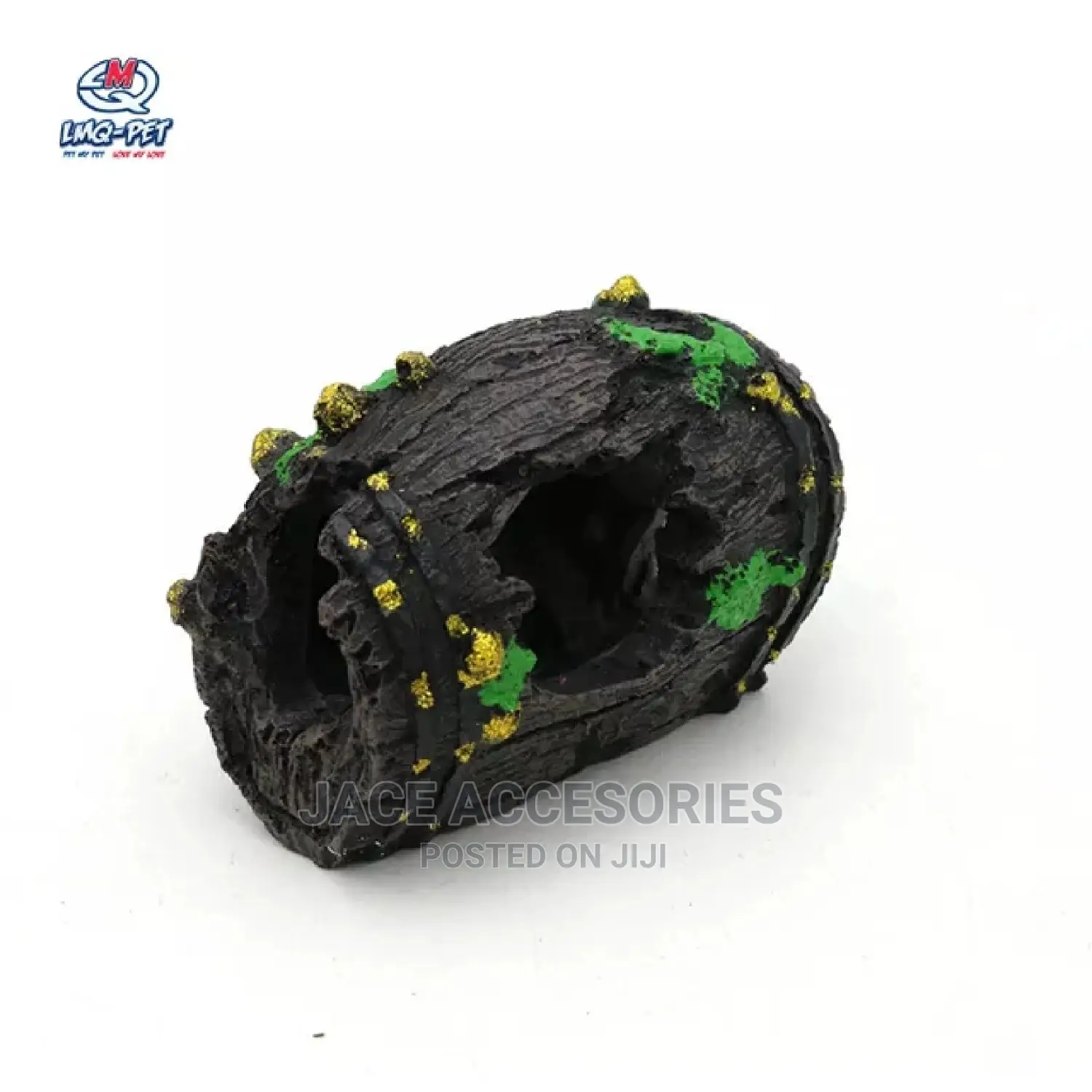 Barrel Cave Acquarium Decoration