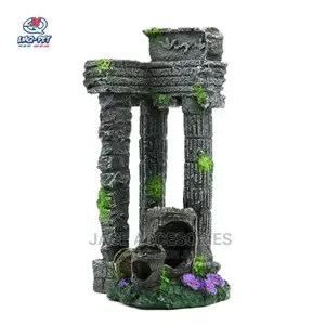 Acquarium Ancient Castle Decoration