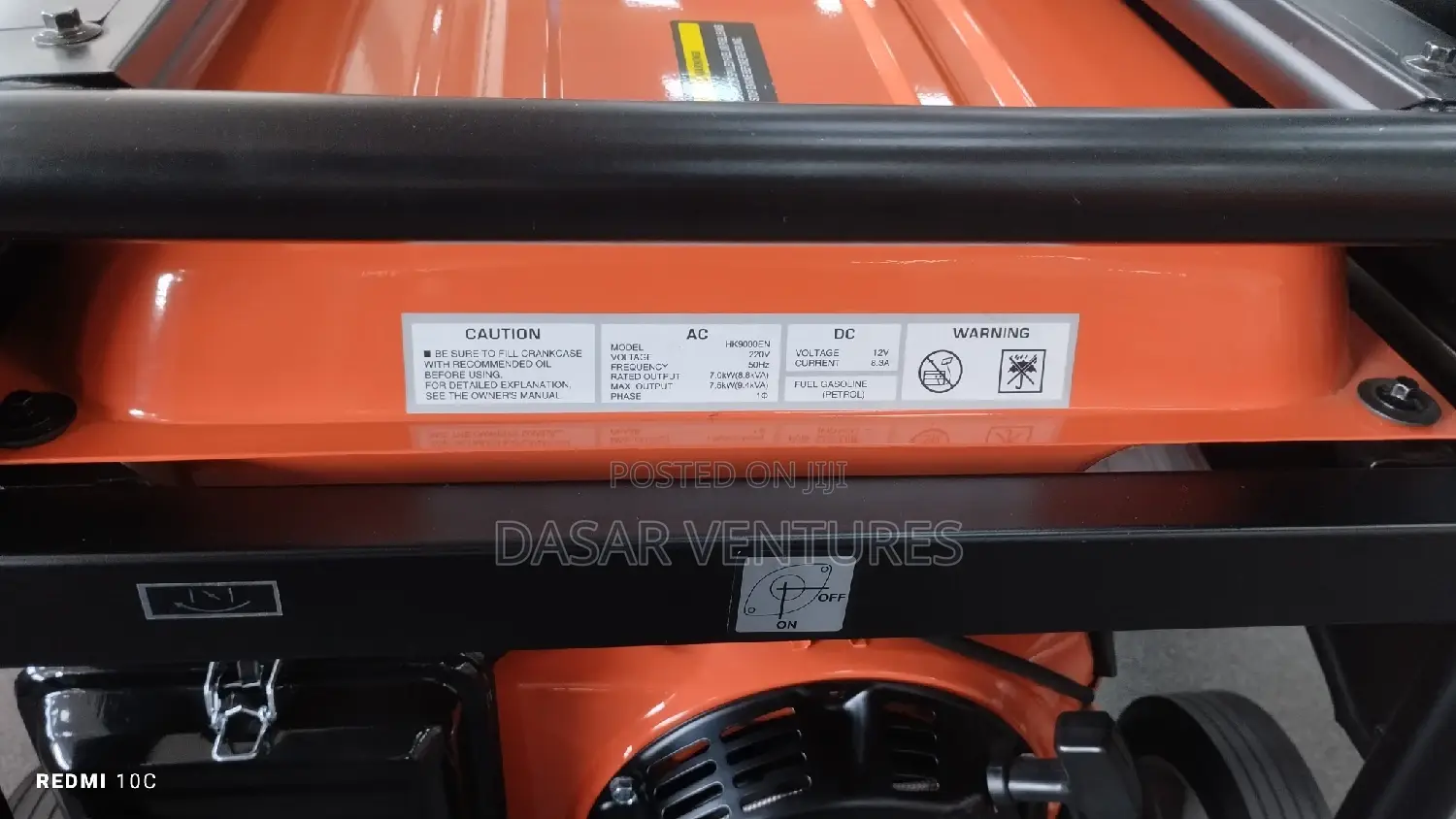 Hisaki Generator 9.4kva
