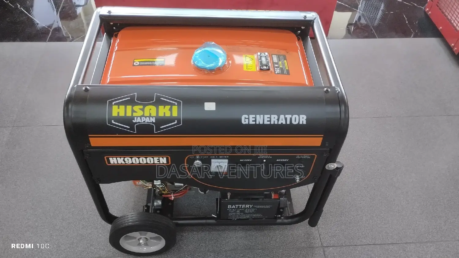 Hisaki Generator 9.4kva