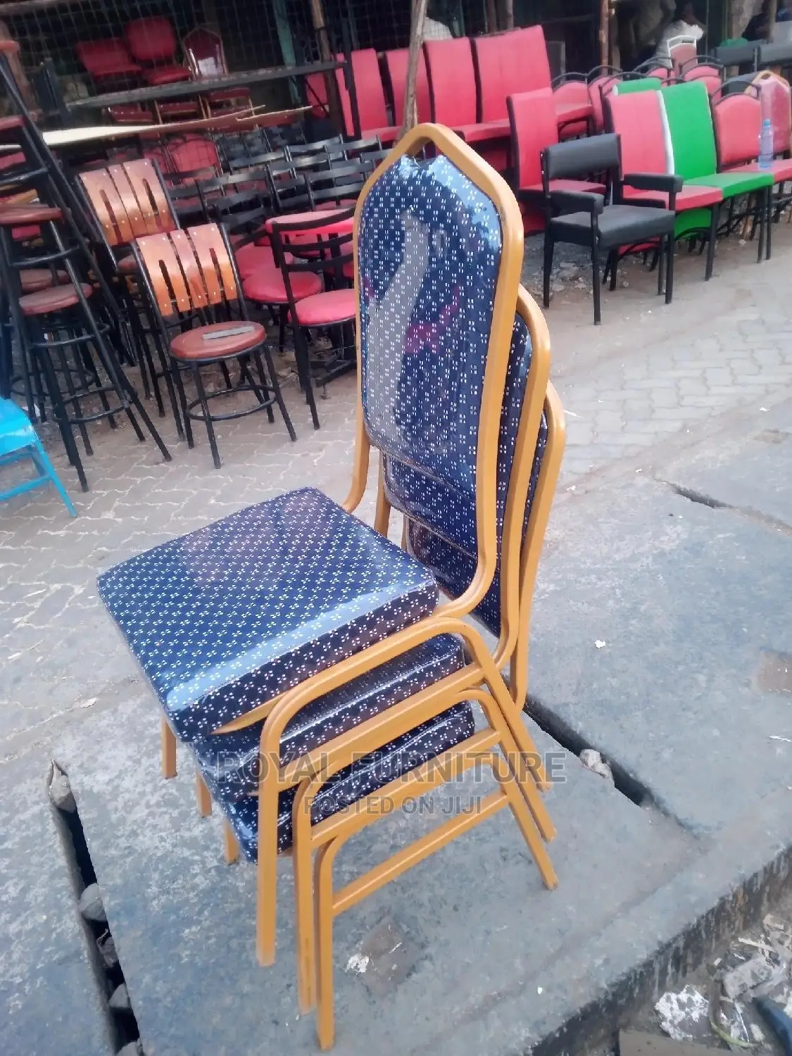 Conference Chairs (Blue)