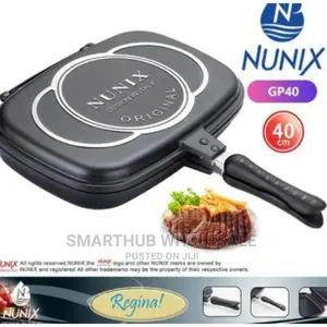 Nunix 40cm Double Grill Pan