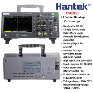 Hantek Desktop Oscilloscope Dso2d15