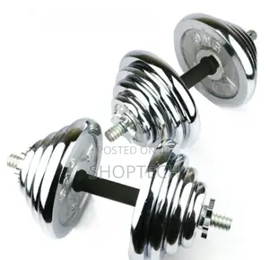 10kgs Chrome Dumbbells.