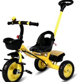 Kids Tri-Cycle With Push Handle