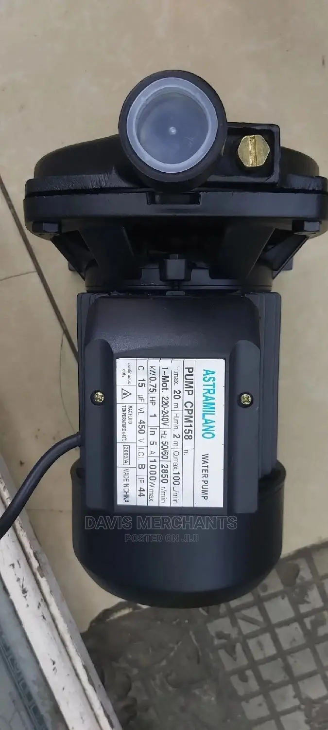 Booster Pump 1hp With High Flow Rate