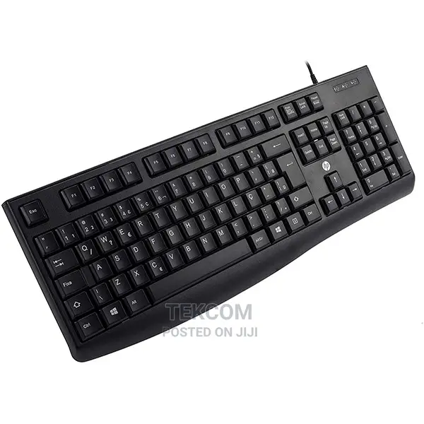 HP USB Keyboard Black - 3cy44pa