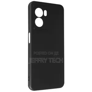 Oppo A77 Resistant Silicone Gel Flexible Case Black