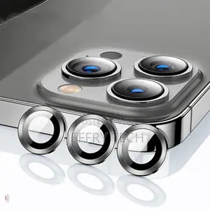 iPhone 14 Pro Max, Tempered Glass Cameralens Protector Cover