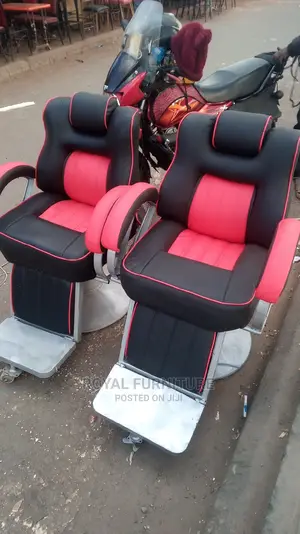 Kinyozi Seats (Red and Black)