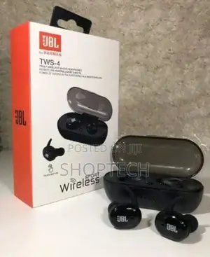 Black and White JBL Pods