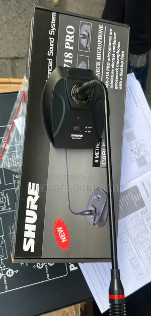 SHURE MX718 Pro Gooseneck Table Microphone