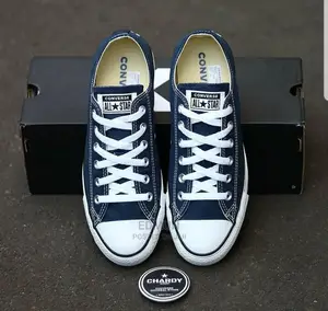 Navy Blue Converse
