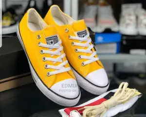 Converse All Star Shoes Mustard