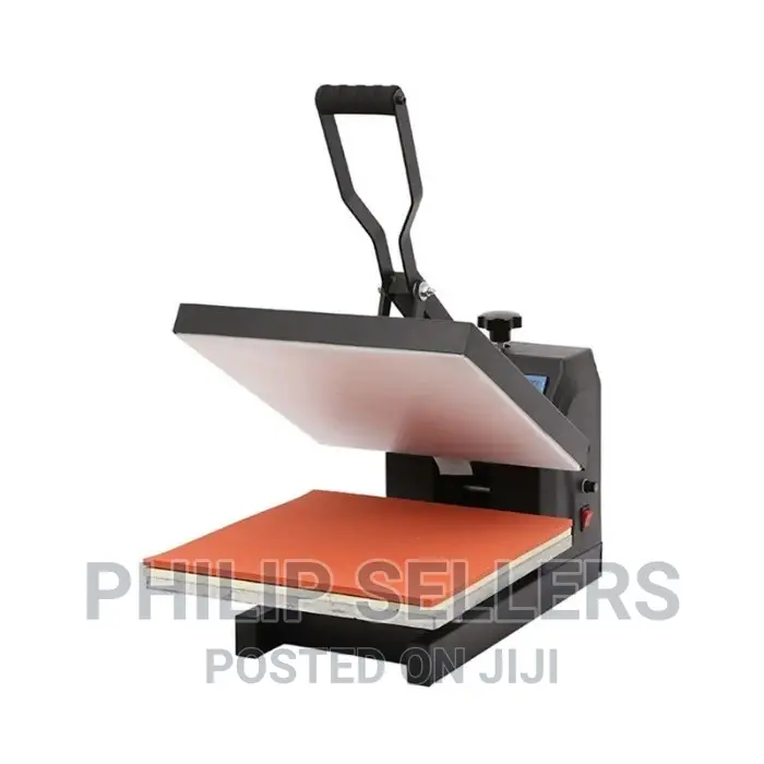 Manual Flatbed Plain Heat Press Machine 38X38CM