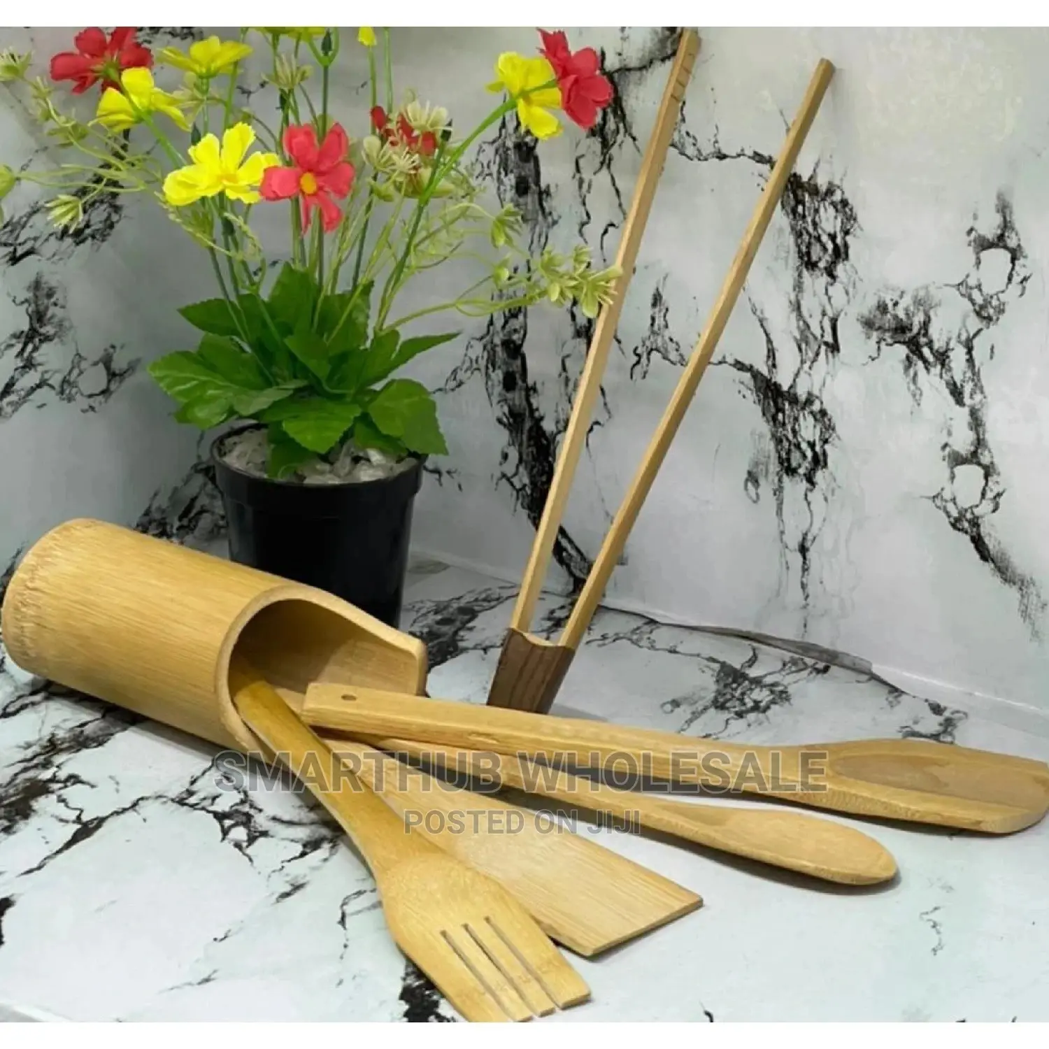 Bamboo Spoon Set 5pc