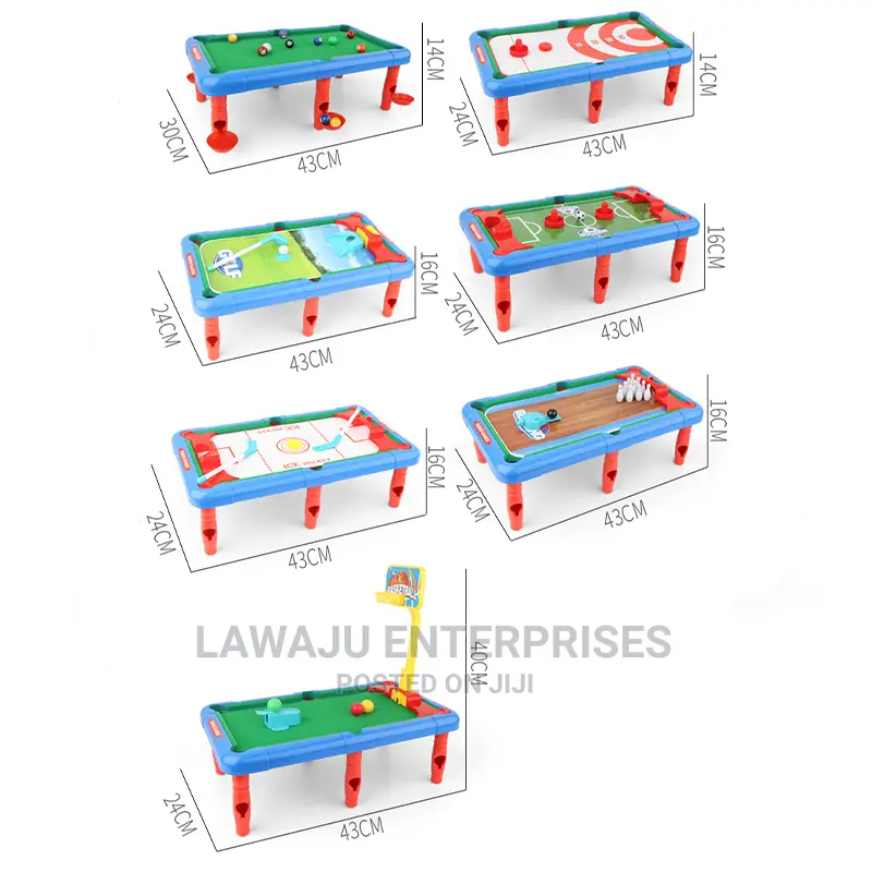 7 in 1 Mini Pool Table Game