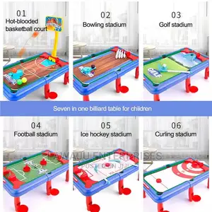 7 in 1 Mini Pool Table Game