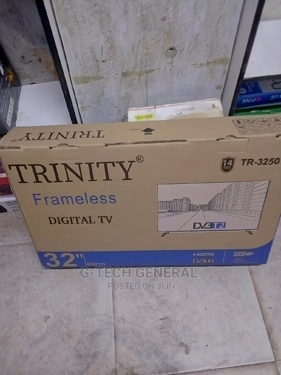 TRINITY 32" Inch Digital TV Inbuilt Decoder