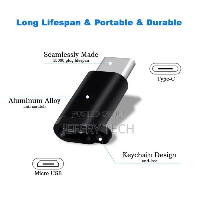 Micro USB to Type C OTG Adapter