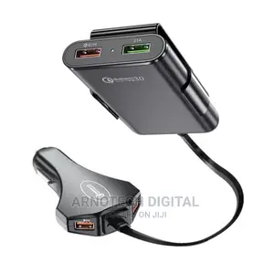 Car Back Seat 4-Port Charger 3.0
