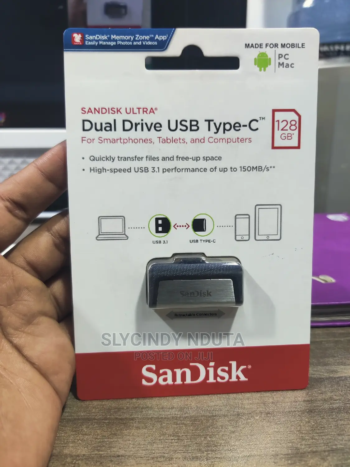 Sandisk Ultra Dualndrive USB Type-C