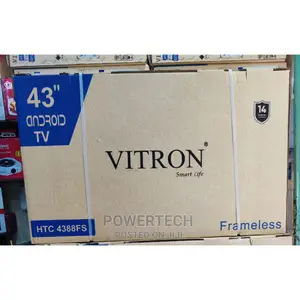 Vitron 43 Inches Smart Android Frameless,