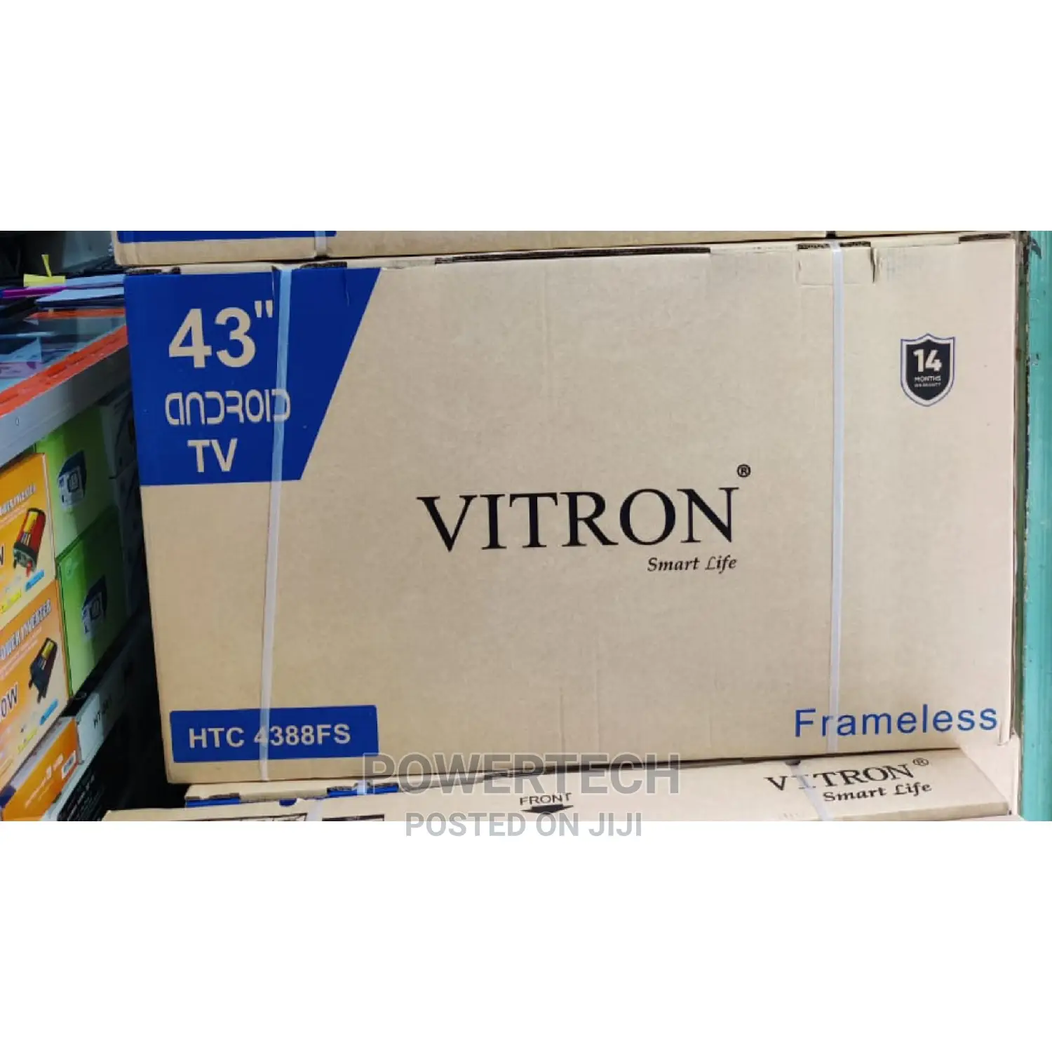 Vitron 43 Inches Frameless;Smart Android
