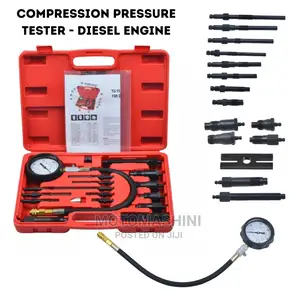 Diesel Engine Cylinder Compression Pressure Tester Kit