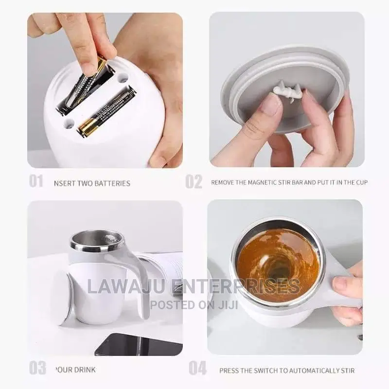 Magnetic Self Stirring Mud With Lid