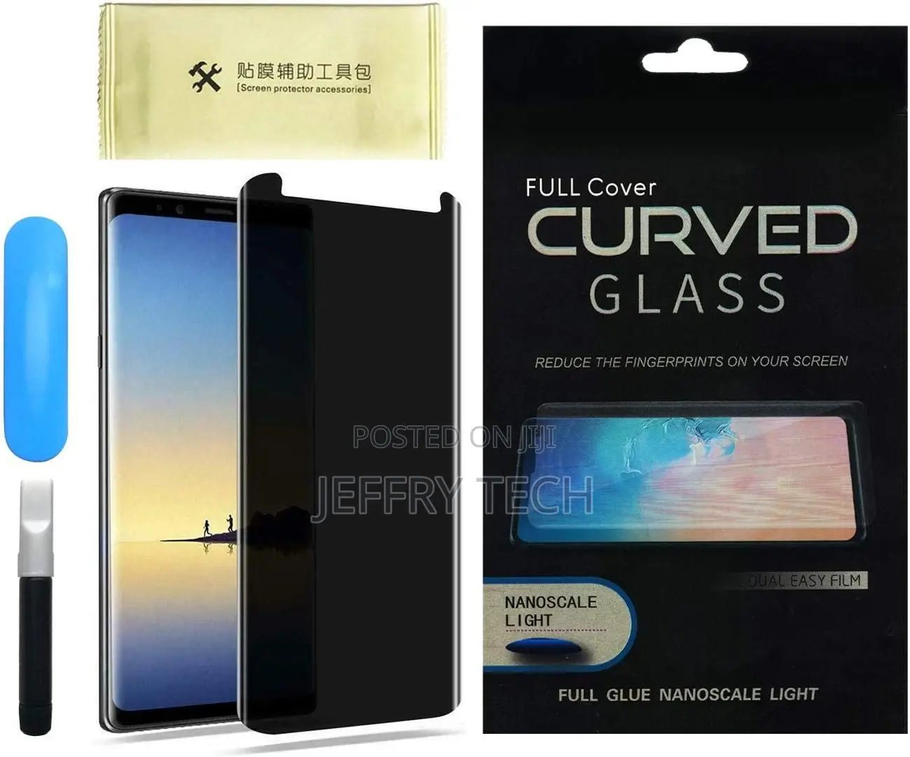 Samsung Galaxy Note 9 Note 8 UV Glass 9H Screen Protector