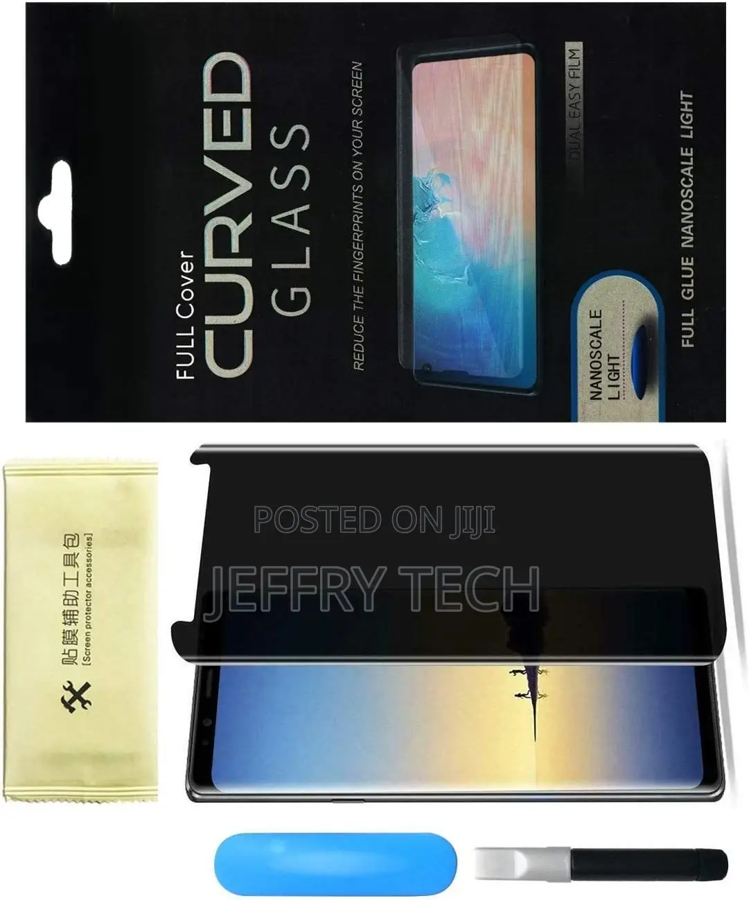 Samsung Galaxy Note 9 Note 8 UV Glass 9H Screen Protector