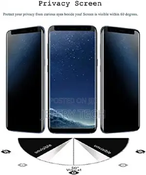 Galaxy S8 Plus Privacy Screen Protector, AIKIN [HD][Anti-spy