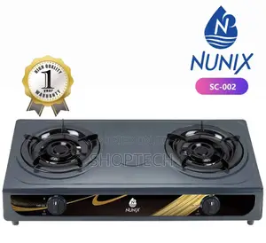 Nunix 2 Burner Stainless Steel Cooker