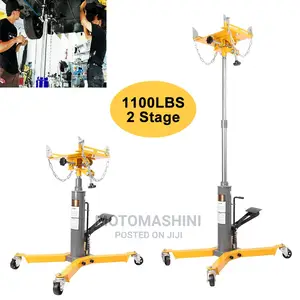 2 Stage Telescopic Hydraulic Car Transmission Gearbox Jack