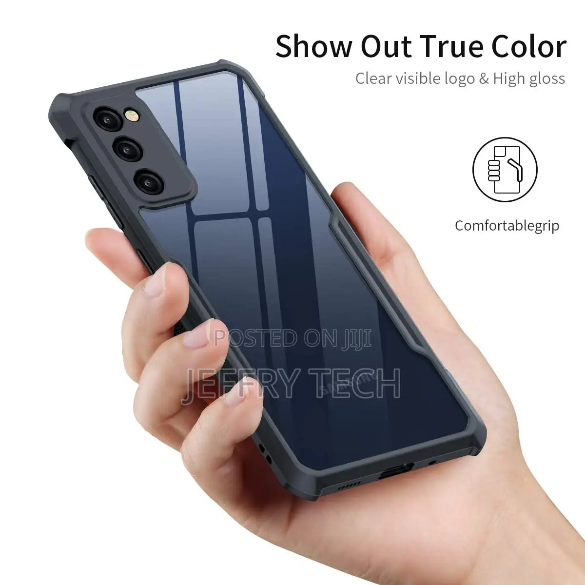 Samsung Galaxy S20 FE Case Ultra Thin Clear PC Back With TPU