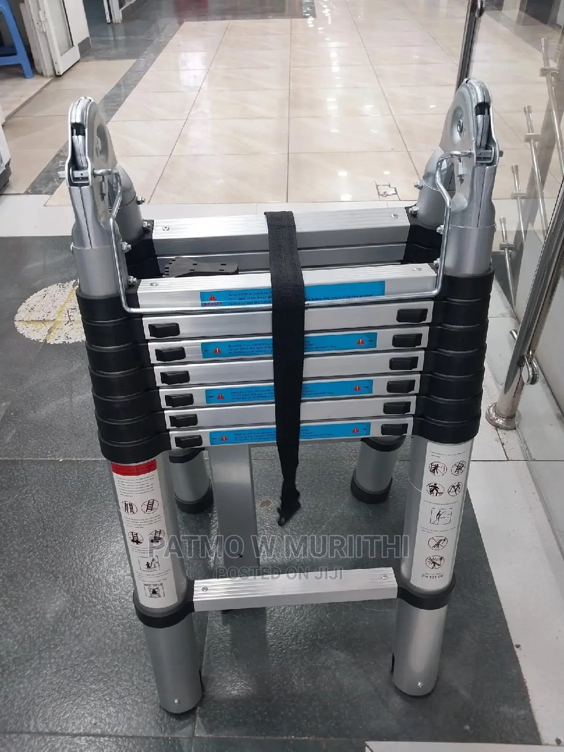 Aluminium Portable Ladder 3.8m