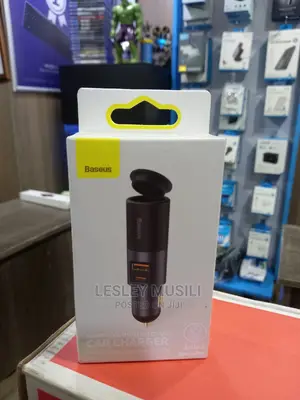 Baseus Car Charger With Cigarette Expansion 2 in 1