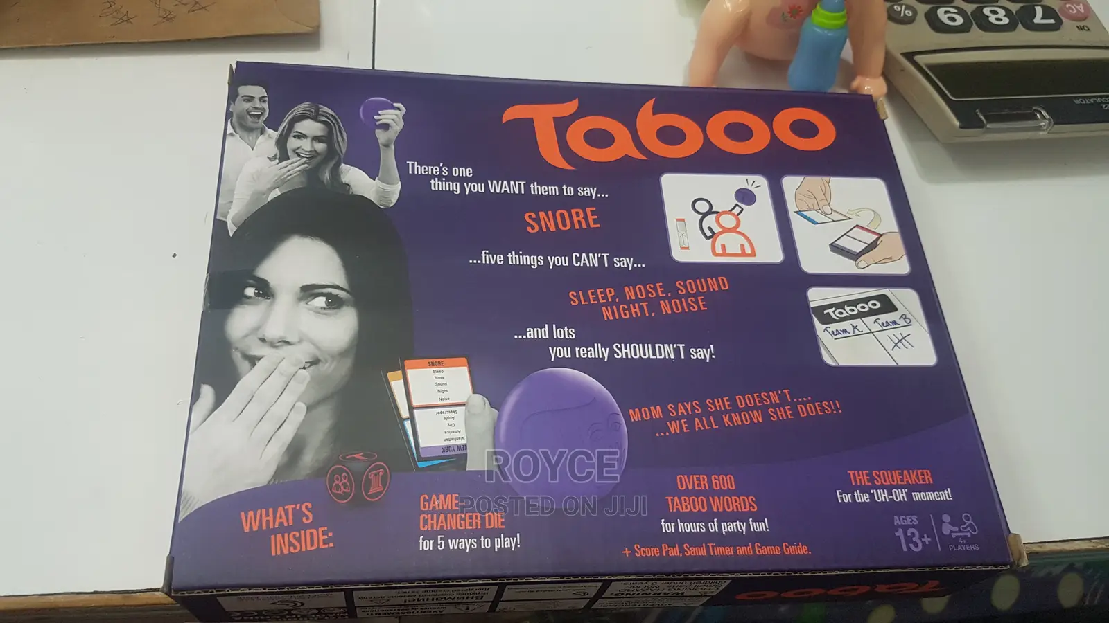 Taboo Card Game
