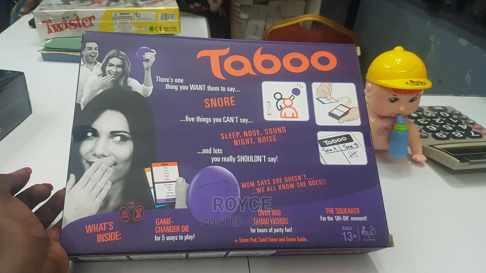 Taboo Card Game